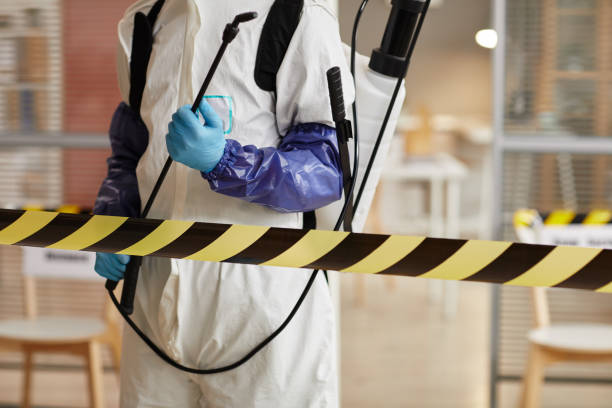 Professional Blood Cleanup technician working in Chester, NH